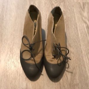 Unique lace up heels